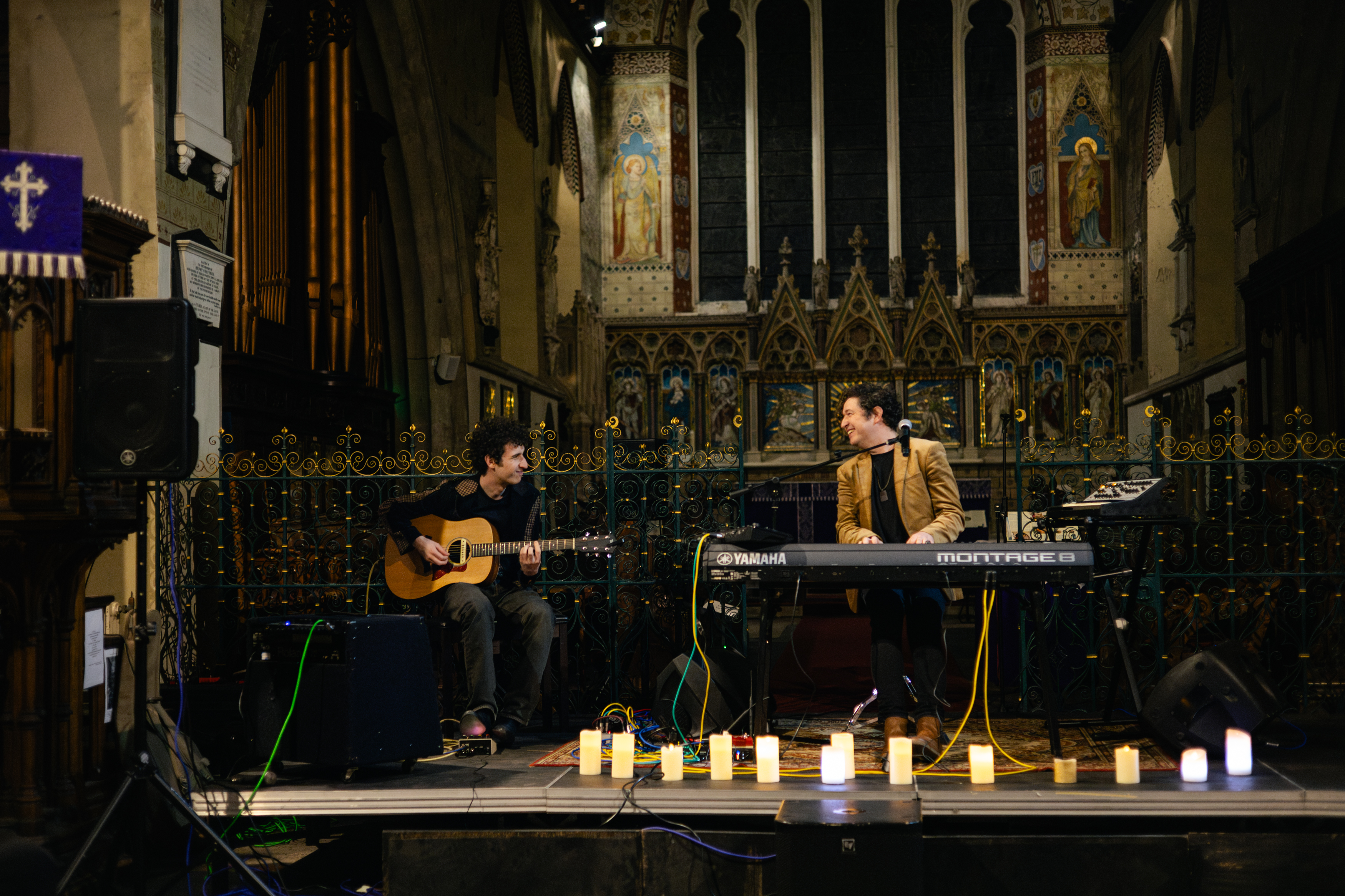 PIANOBOY duo on stage
