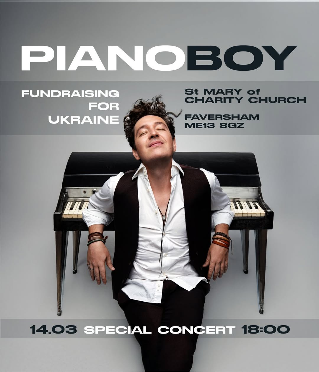 PIANOBOY concert poster