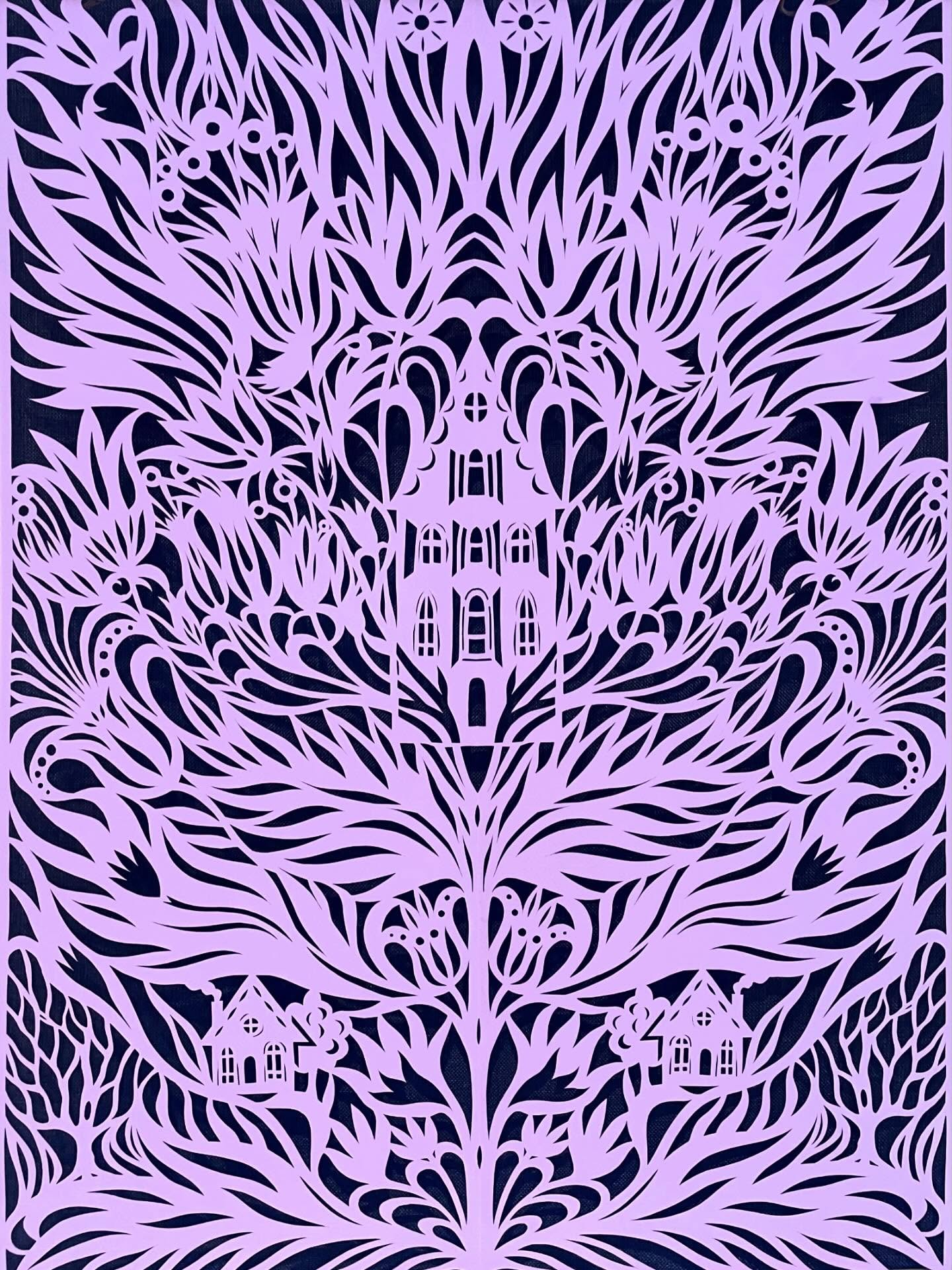 Purple dreams about the house